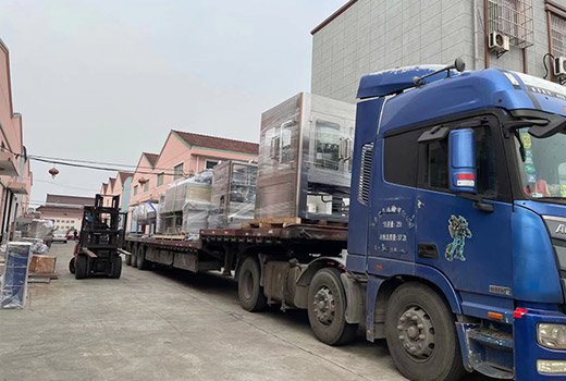 La línea de producción de llenado de agua NanCheng se envió a Fujian